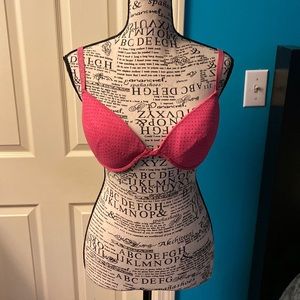 Hot pink bra from H&M
